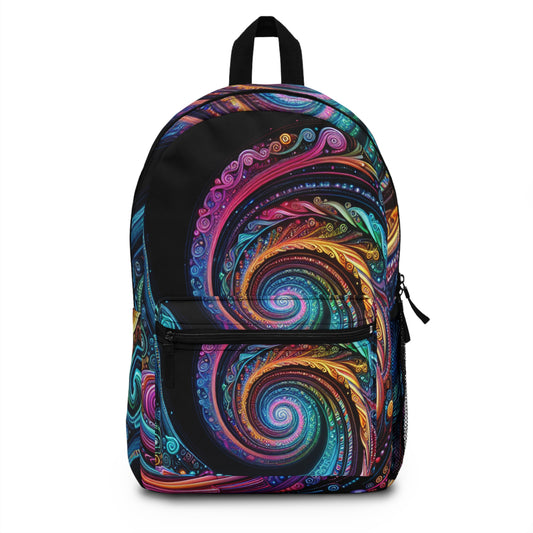 Pietro da Vinci. - Trippy Infinity Patterns Backpack