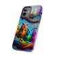 Neon Nocturnal Jazz NEON Owls Tough Phone Case