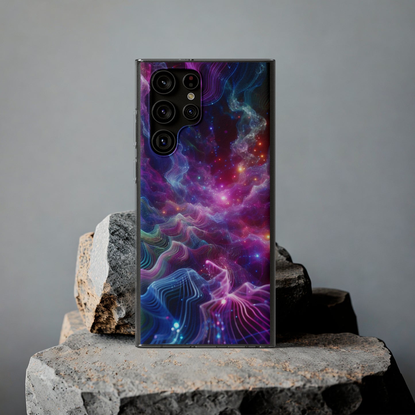 Neon Infinity Swirlz Infinity Patterns Art Polycarbonate Phone Case
