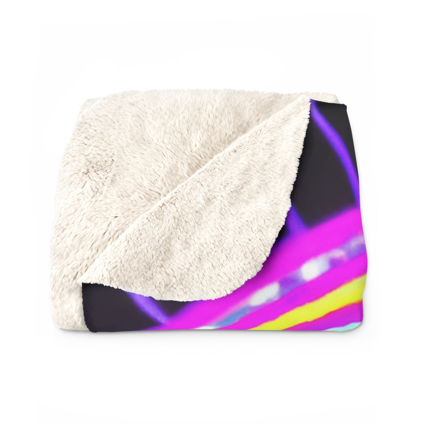 Ivan da Vinci. - Trippy Infinity Patterns Sherpa Blanket