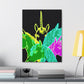 Neon Magicode Unicorns NEON Unicorns Art Canvas