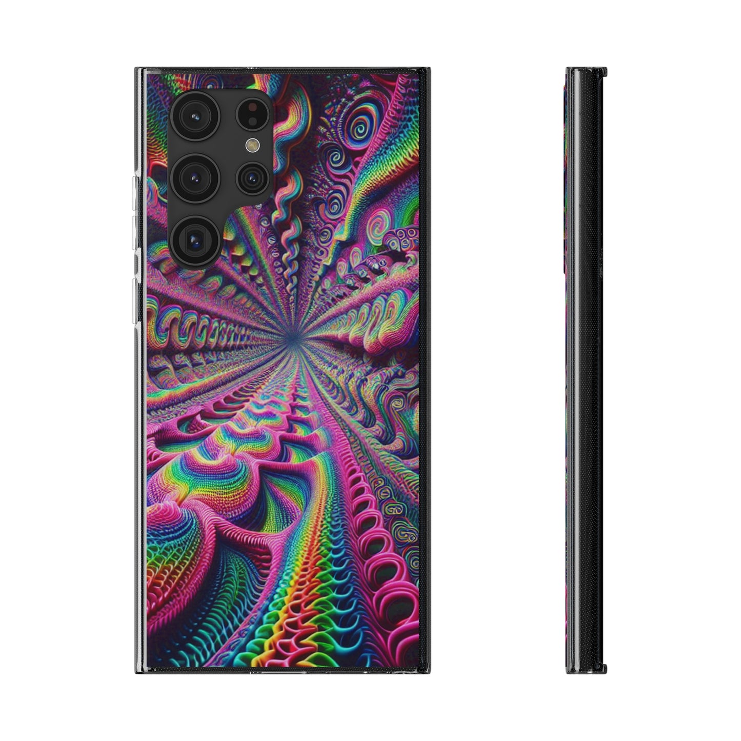 VibrancyInfiniteNeonacopia Infinity Patterns Art Polycarbonate Phone Case