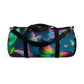 "Rainbow of Light" - Neon Butterflies Duffle Bag