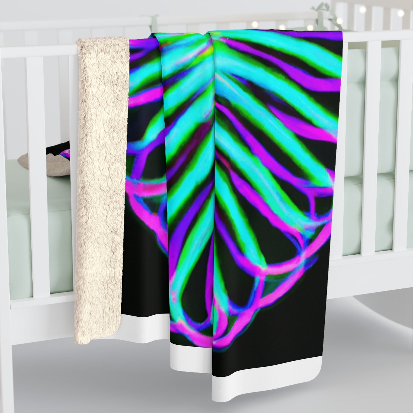 Giuliano della Palma - Trippy Infinity Patterns Sherpa Blanket
