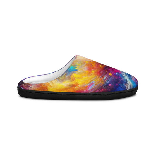 Giorgio da Brescia - Trippy Infity Patterns Men's Indoor Slippers