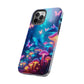 Luminous Jewels in the Forest. Mushrooms & Butterflies Tough Phone Case