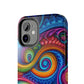 Neon Infinity Illusionz. Trippy Infinity Patterns Tough Phone Case