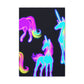 "Neon Magic" NEON Unicorns Art Canvas