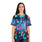"Butterfly Radiance" Neon Butterflies Womans Jersey