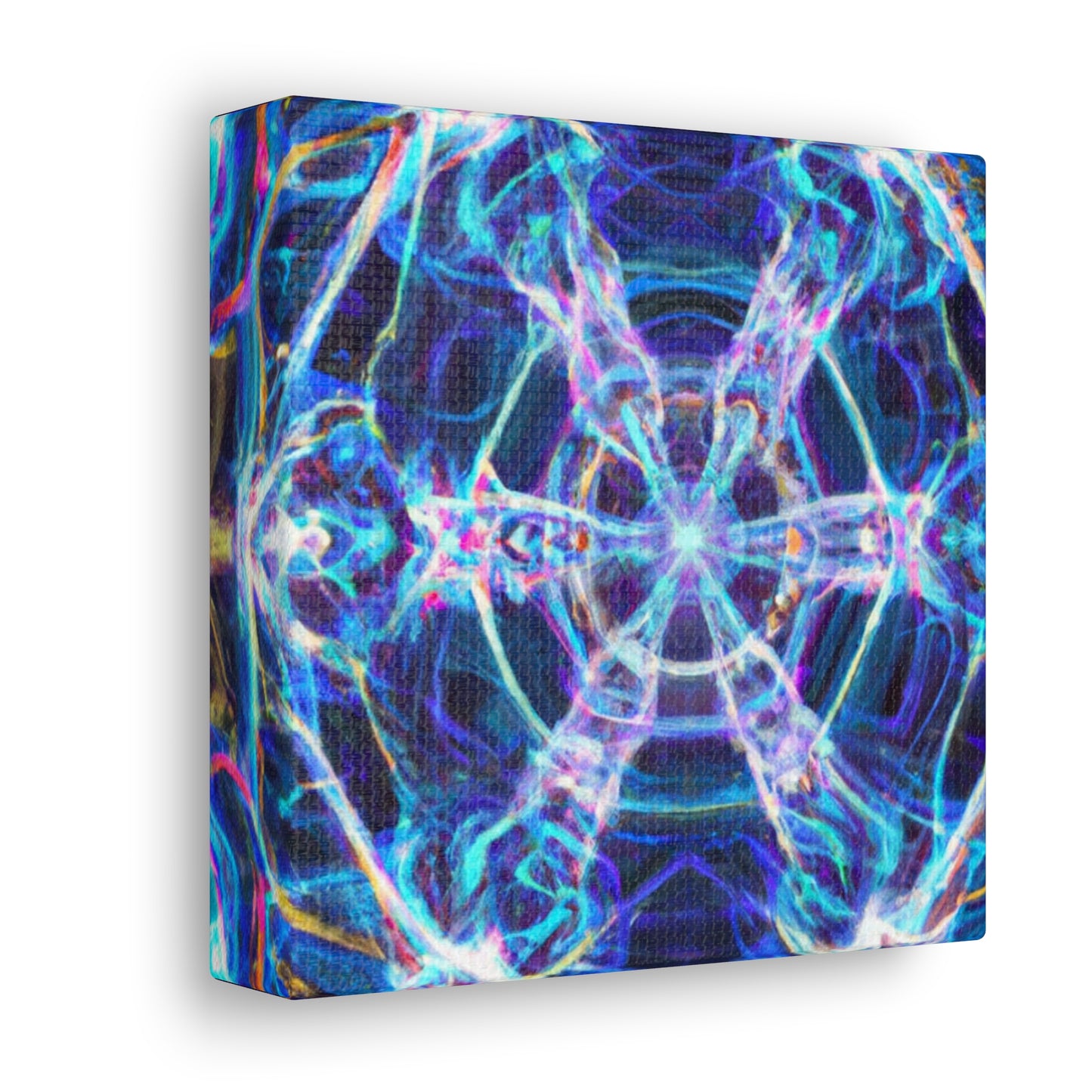 Psychedelic Infinity Visions Trippy Infinity Patterns Art Canvas