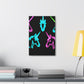 Neon Night Unicorn Prism NEON Unicorns Art Canvas