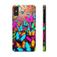 "Neonardie's Dreamscape" NEON Butterflies Tough Phone Case
