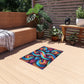 Interstellar Chromatopia. Infinity Patterns Outdoor Rug
