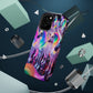 Neon Wonderland Unicorns Neon Unicorns Premium Art Magsafe Magnet Tough IPhone 13 14 15 Pro Plus Max and Mini in Matte and Glossy Phone cases