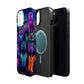 Neon Nocturne Owls. Neon Owls Premium Art Magsafe Magnet Tough IPhone 13 14 15 Pro Plus Max and Mini in Matte and Glossy Phone cases