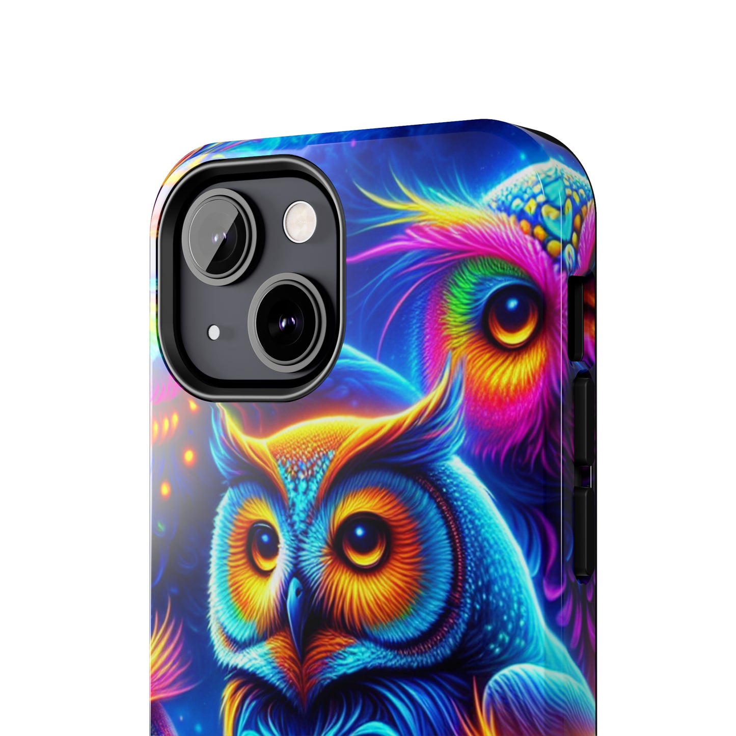 Neon Night Owls. NEON Owls Tough Phone Case