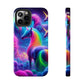 "Dreamworld Enchantment" NEON Unicorns Tough Phone Case