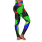 Neon Flutterby Symphony. - Butterflies Leggings