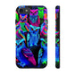 Neon Luminance Owls NEON Owls Tough Phone Case