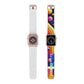 Neon Electric Splendor - Trippy Infinity Patterns Iwatch Band