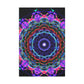 "Infinite Plasma Rainbow" Trippy Infinity Patterns Art Canvas