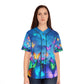 "Electric Butterflies" Neon Butterflies Womans Jersey