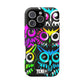 TDB iPhone Magnetic Tough Case - Psychedelic Rave Owl Design