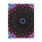 Vortex of Vibrancy Trippy Infinity Patterns Art Canvas