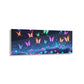 Fantasmagorical Foliage Butterflies & Mushrooms 1/4" Glossy Acrylic Art