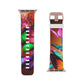 "Neon Flutterbyes" - NEON Butterflies Iwatch Band
