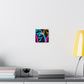 "Neon Unicorns at Dusk" NEON Unicorns Art Canvas