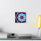 Vivid Vortex Immersion Trippy Infinity Patterns Art Canvas