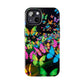 Neon Butterfly Congregation. NEON Butterflies Tough Phone Case