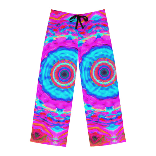 TDB Intergalactic Euphoria. Trippy Infinity Patterns Mens Pajama Pants