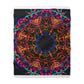 Sir Everard Pomeroy - Trippy Infinity Patterns Sherpa Blanket