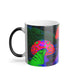 neon Butterfly Dreamscape Mushrooms & Butterflies 11oz Color Morphing Mug