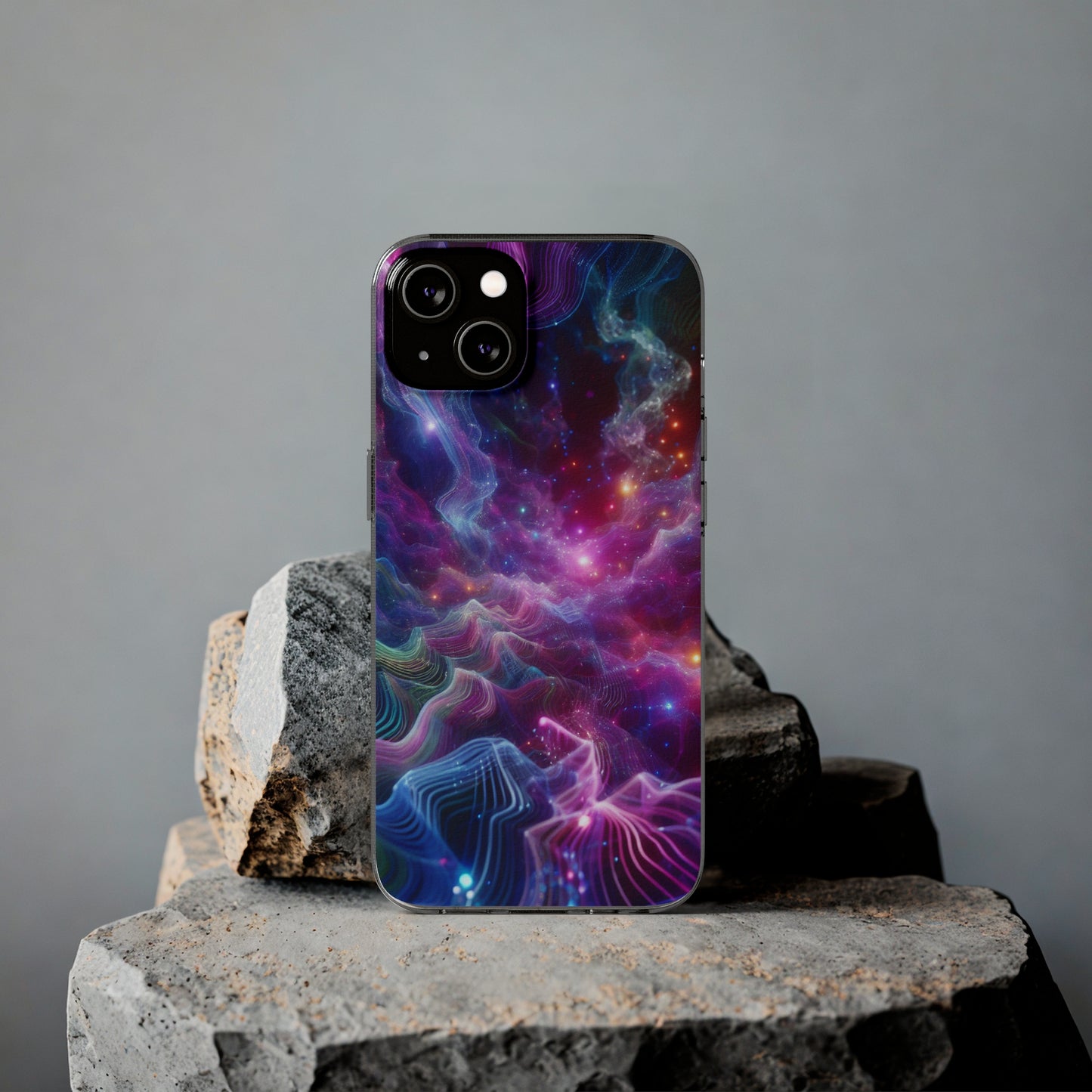 Neon Infinity Swirlz Infinity Patterns Art Polycarbonate Phone Case