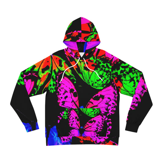 Vivid Voltage Butterflies - Butterflies AOP Hoodie