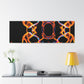 Psychedelic Infinity Orbitals. Trippy Infinity Patterns Art Canvas