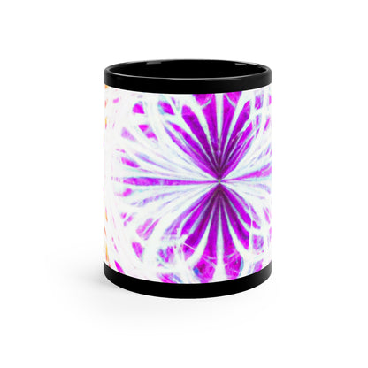Groovy Infinity PrismaFlux Trippy Infninty Patterns 11oz Black Mug