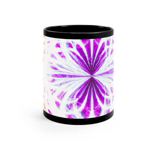 Groovy Infinity PrismaFlux Trippy Infninty Patterns 11oz Black Mug
