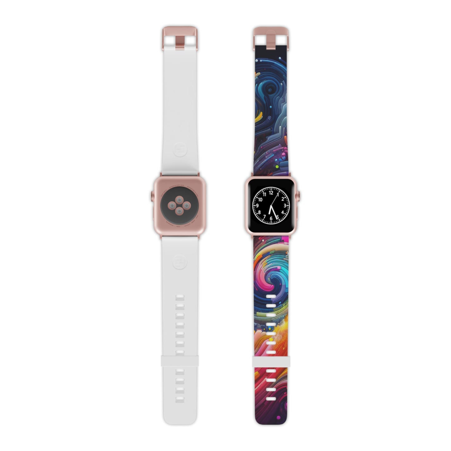 Neo-Futurism Chromiascape - Trippy Infinity Patterns Iwatch Band