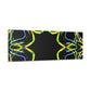 Vivid Neon Dreams of Infinity. Trippy Infinity Patterns Art Canvas