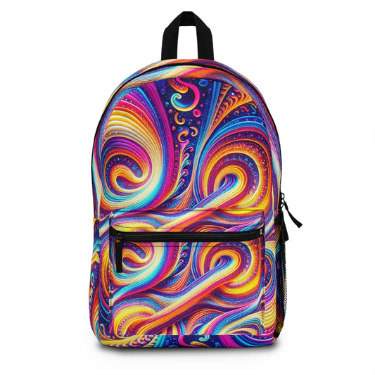 Giovanni Da Vinci - Trippy Infinity Patterns Backpack