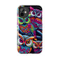 "Neon Nocturne" NEON Owls Tough Phone Case