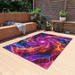 Neon Infinity Fantasia. Infinity Patterns Outdoor Rug