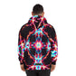 "Neon Infinity Fractal Symphony" -Trippy Infinity Patterns AOP Hoodie