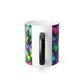 Luminous Neon Flutterfly! Neon Butterflies 11oz Color Morphing Mug
