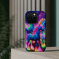 Neon Unicorn Congregation Neon Unicorns Premium Art Magsafe Magnet Tough IPhone 13 14 15 Pro Plus Max and Mini in Matte and Glossy Phone cases