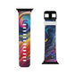 Neo-Futurism Chromiascape - Trippy Infinity Patterns Iwatch Band
